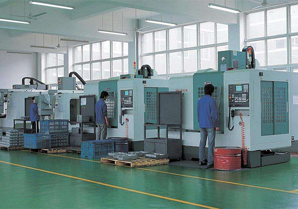 CNC production workshop