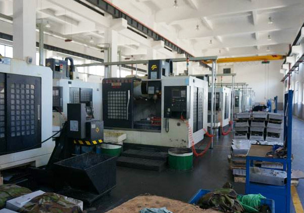 CNC production workshop